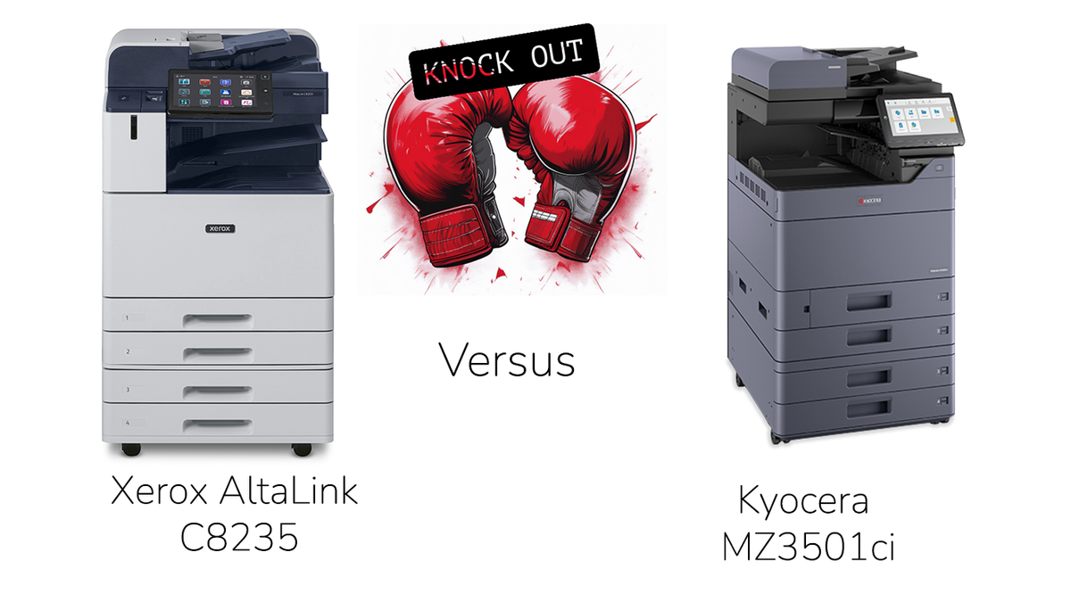 Xerox AltaLink C8235 vs Kyocera TASKalfa MZ3501ci / UTAX 3509ci