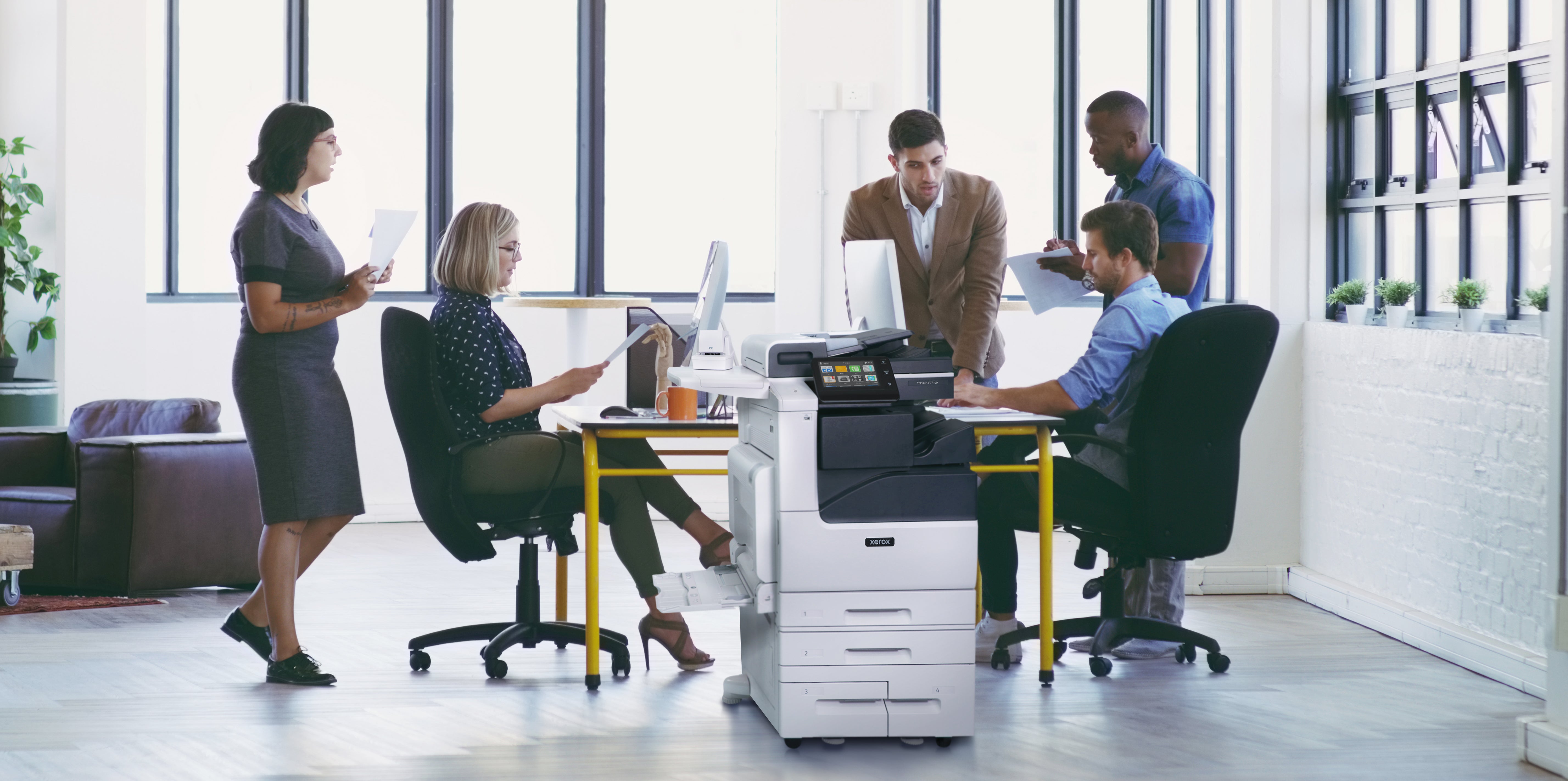 Xerox VersaLink A3 Multi-Function Printer Copier in a busy office