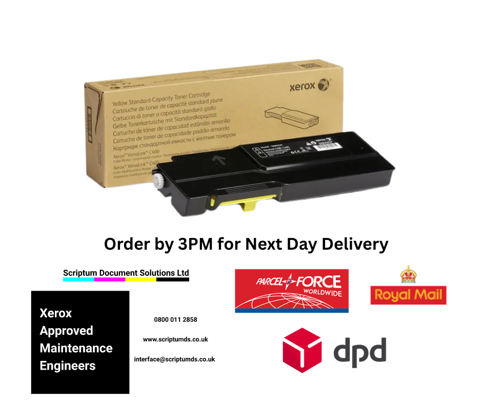 Xerox Yellow High Capacity Toner Cartridge for VersaLink C400/C405 - 106R03517