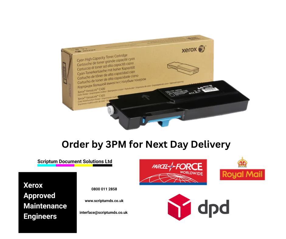 Xerox Cyan High Capacity Toner Cartridge for VersaLink C400/C405 - 106R03518