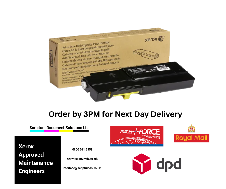 Xerox Yellow Extra High Capacity Toner Cartridge for VersaLink C400/C405 - 106R03529