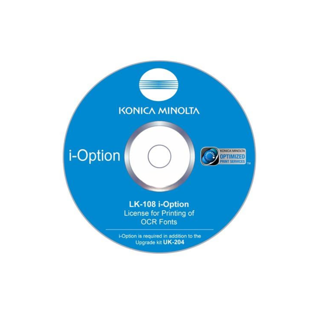 Konica Minolta LK-108 i-Option License Kit - A0PD02G