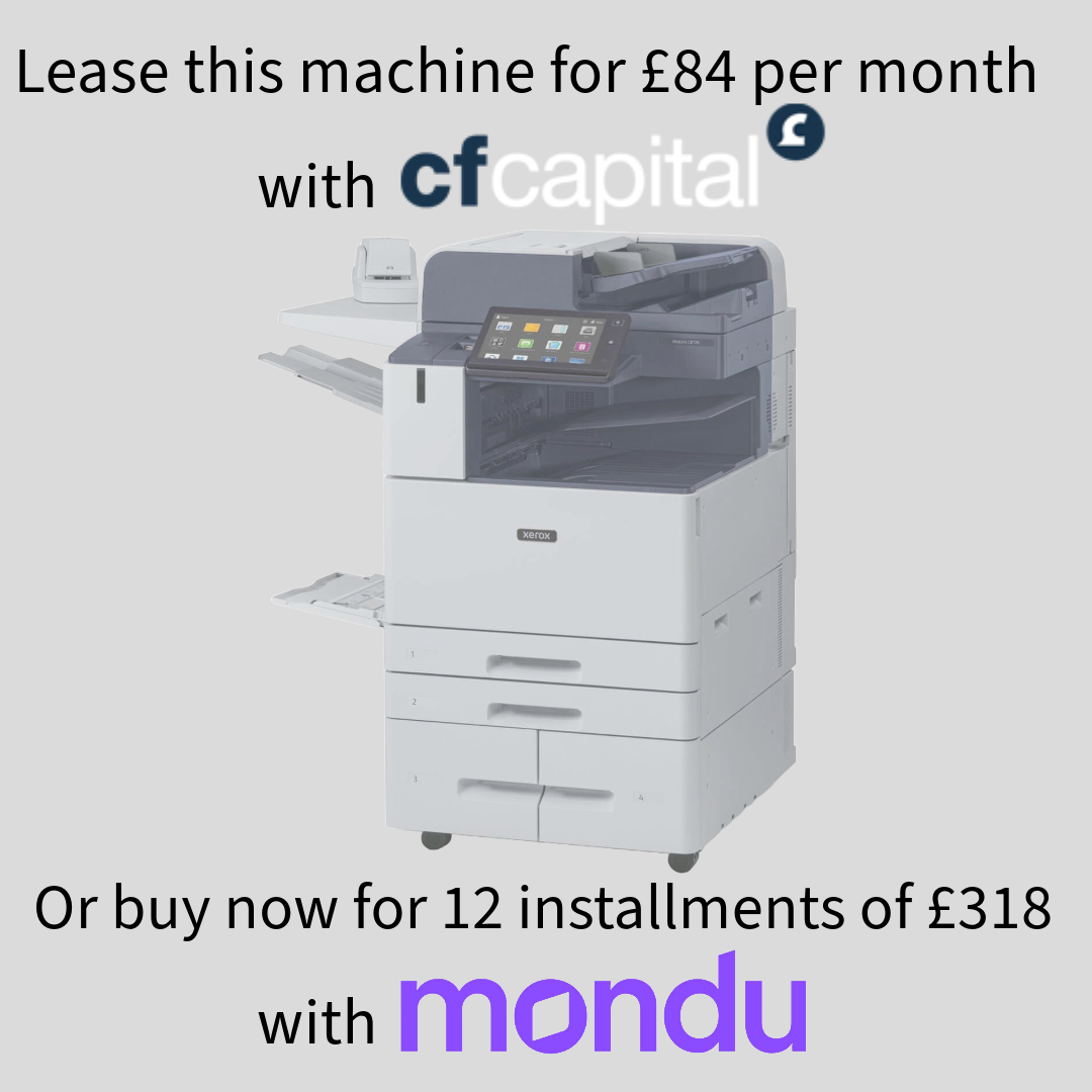 Pre-owned Xerox AltaLink C8130 A3 Colour Multi-Function Printer - 2,180 paper capacity