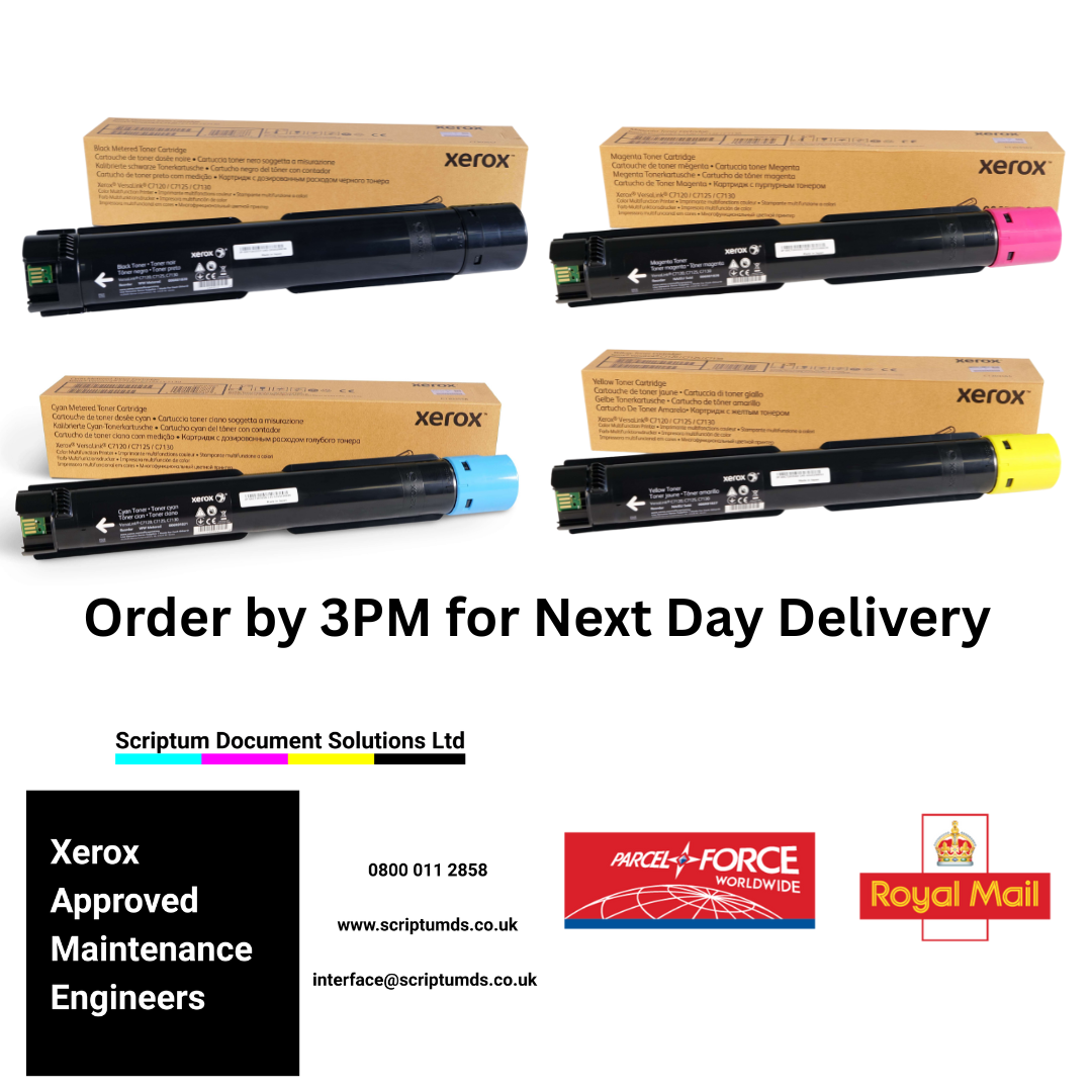 Xerox VersaLink C7120 C7125 C7130 CMYK toner Set - 006R01824 / 5 / 6 / 7