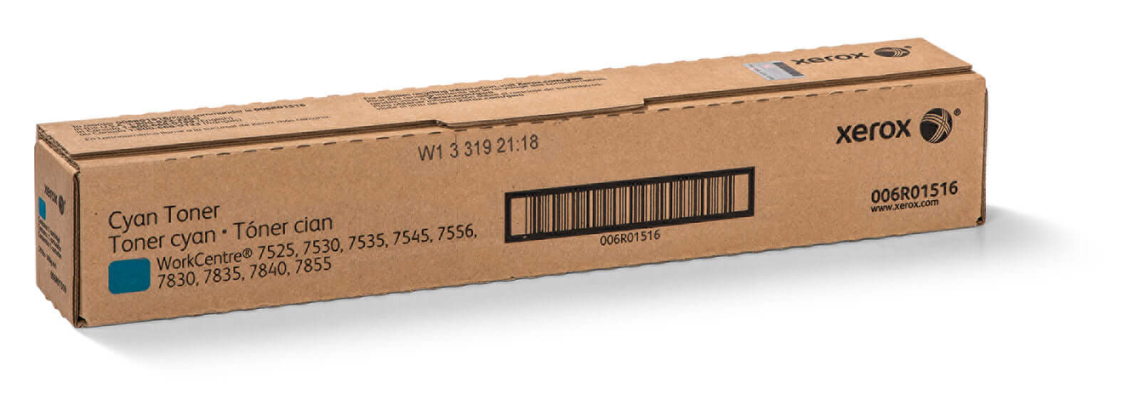 Xerox Cyan Toner Cartridge (15,000 Pages) 006R01516 for WorkCentre 7530/7535/7545/7556/7830/7835/7845/7855/7830i/7835i/7845i/7855i/7970/7970i-Scriptum Supplies