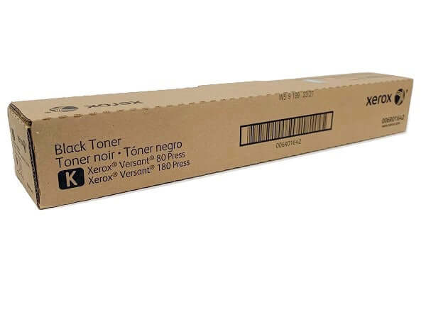 Xerox Black Toner Cartridge (30,000 Pages) 006R01642 for Versant 80/180-Scriptum Supplies