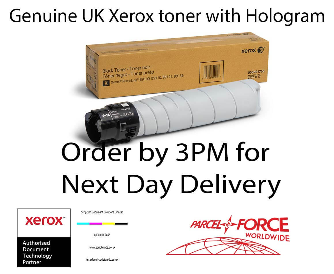Xerox Black Toner 006R01766 for Xerox Primelink B9100 Toner Cartridge
