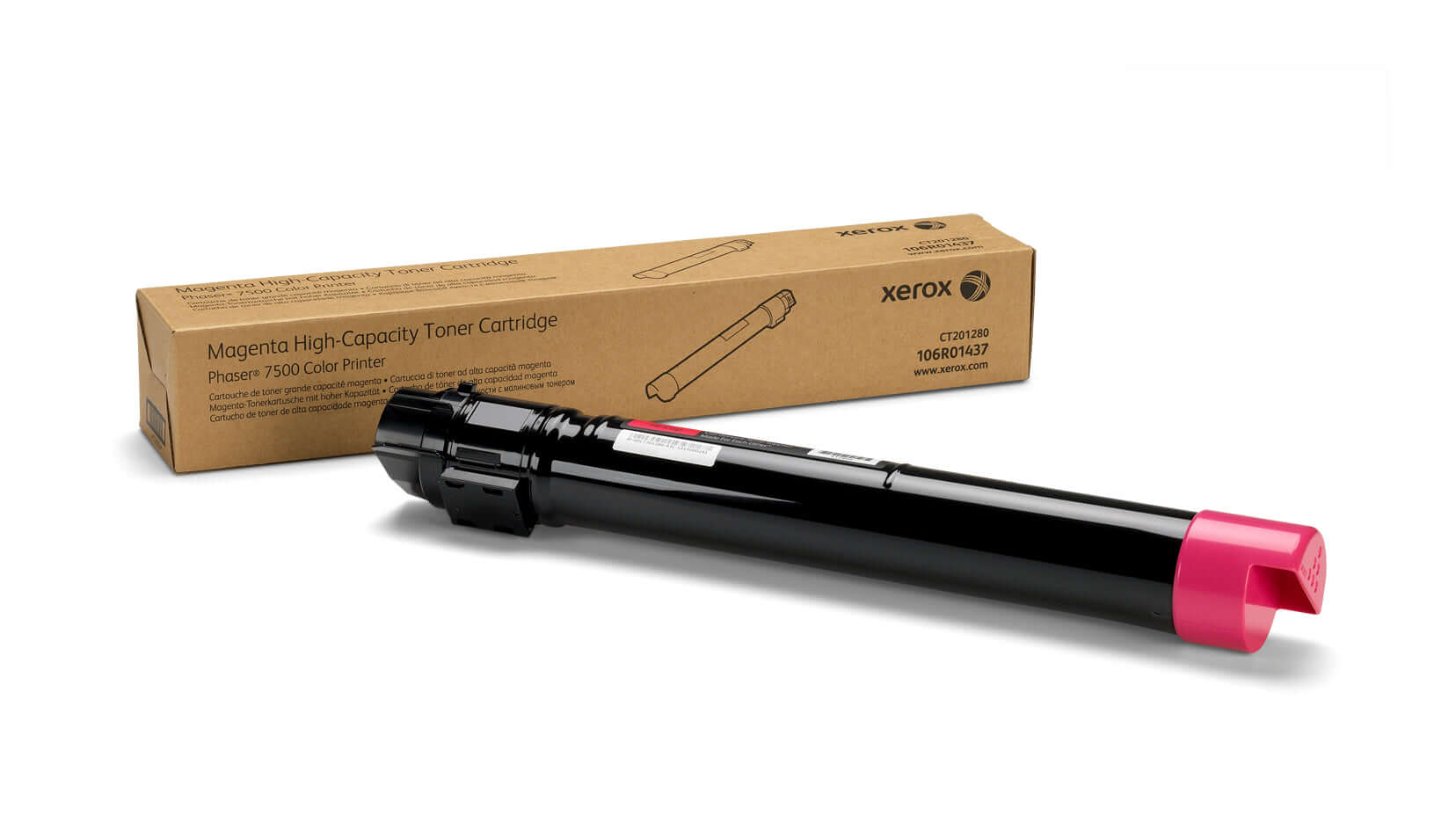 Xerox High Capacity Magenta Toner 106R01437 for Phaser 7500