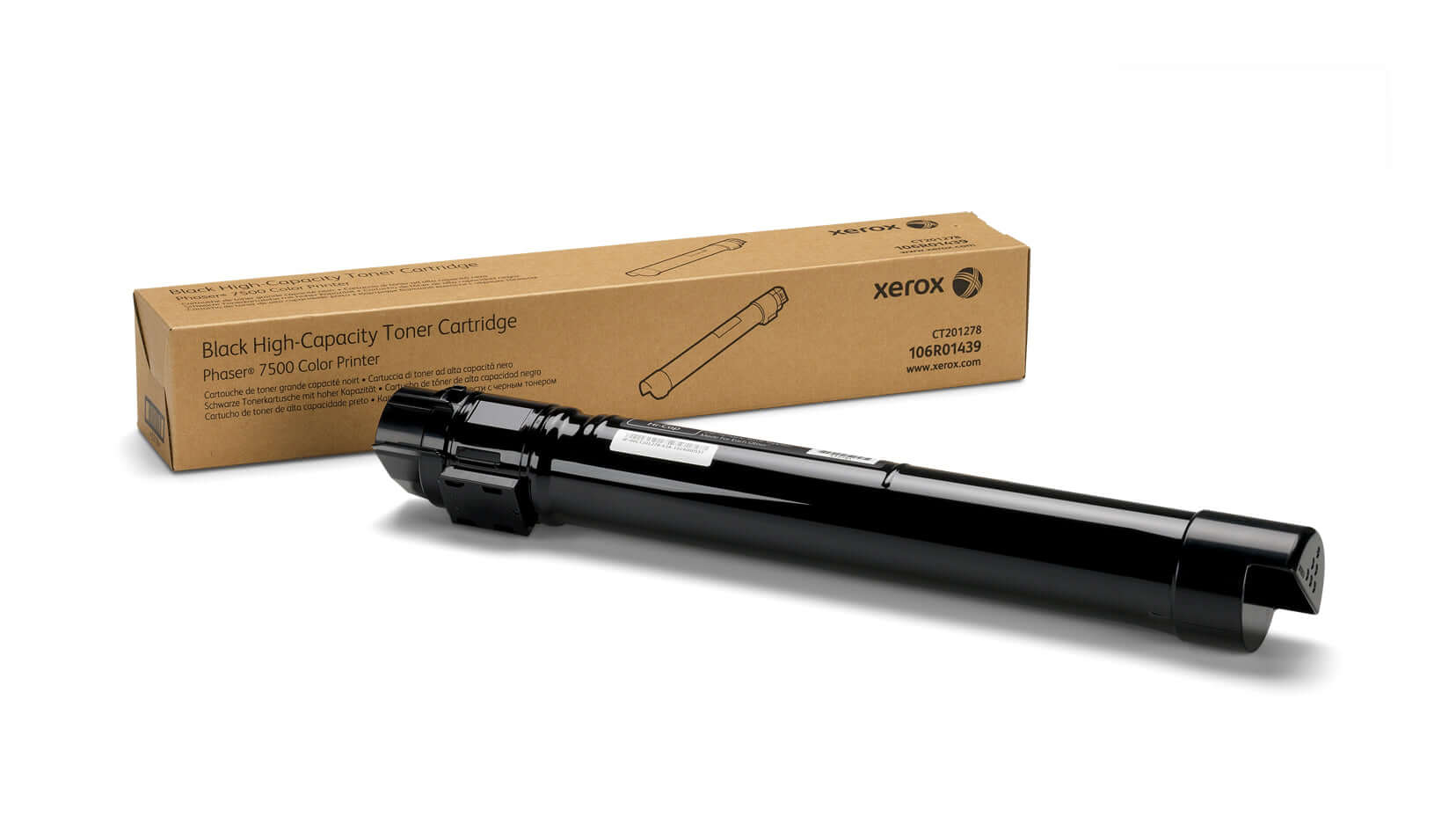 Xerox High Capacity Black Toner 106R01439 for Phaser 7500