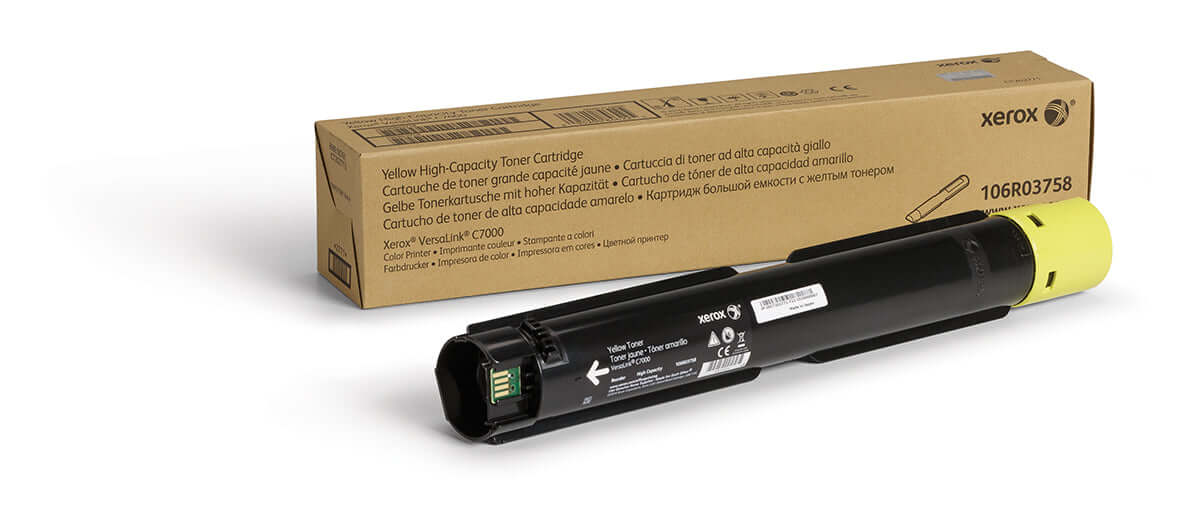 Xerox Yellow Sold Toner 106R03758 for VersaLink C7000