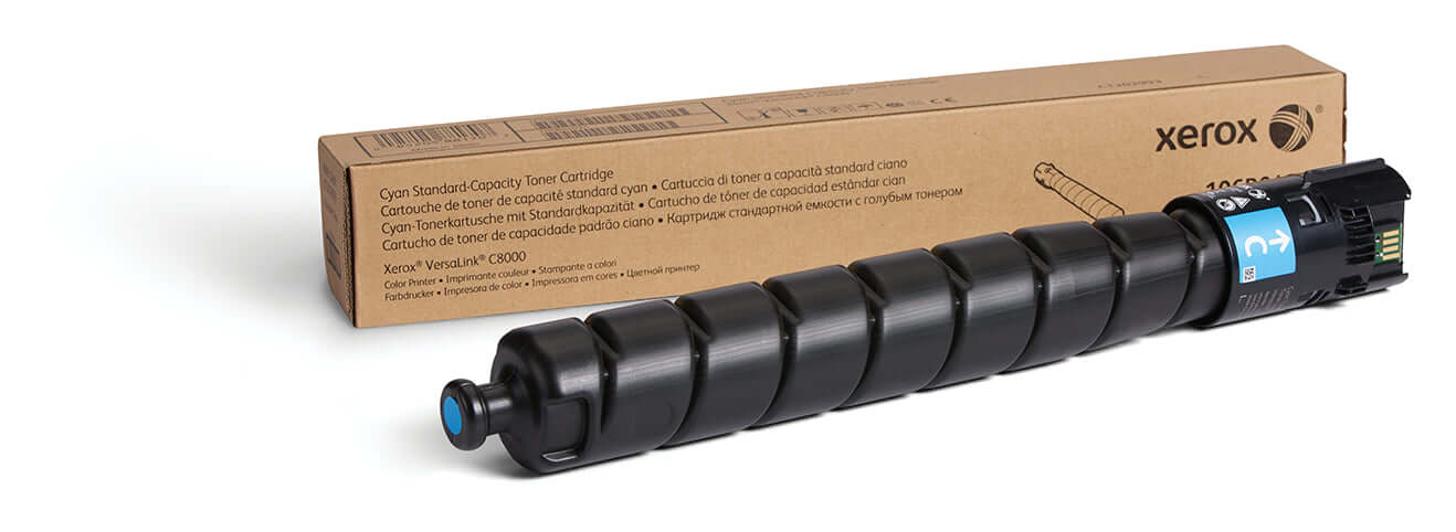 Xerox Cyan Toner Cartridge 106R04038 for VersaLink C8000/C8000W (7,600)-Scriptum Supplies