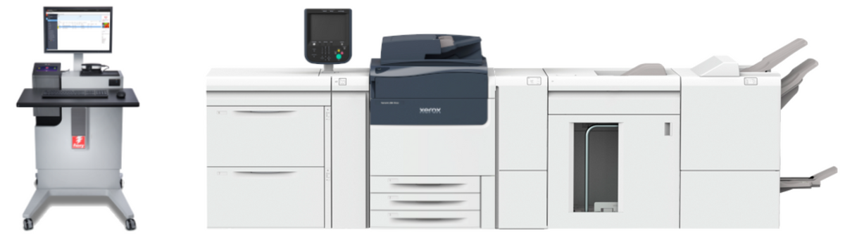 Pre-owned Xerox Versant 280 with External Fiery and Pro Booklet Maker
