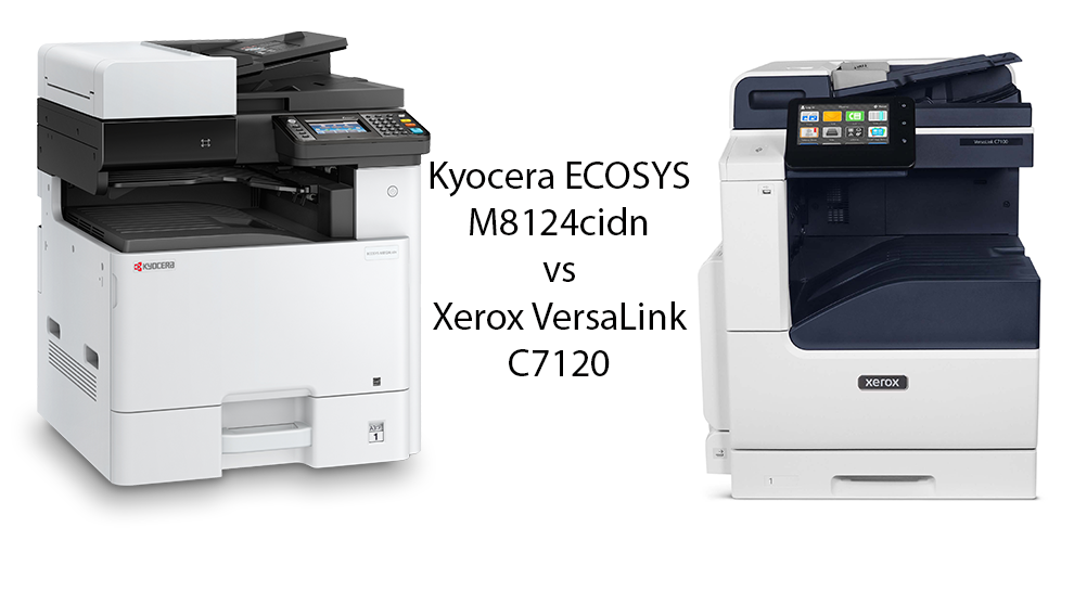 Kyocera ECOSYS M8124cidn vs Xerox VersaLink C7120: Full Review