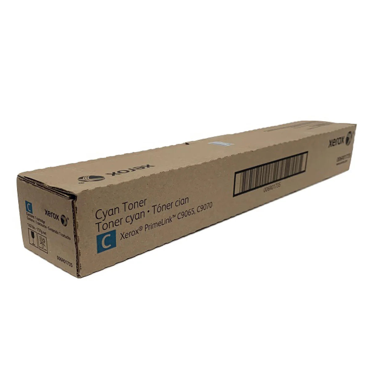 Xerox Cyan Toner Cartridge (34,000 Pages) 006R01735 for PrimeLink C9065 / C9070
