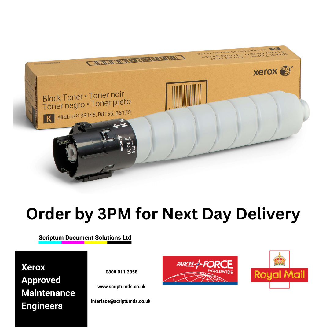 Xerox 006R01771 AltaLink B8145 / B8155 / B8170 BLACK Toner Cartridge (30,000 Pages)