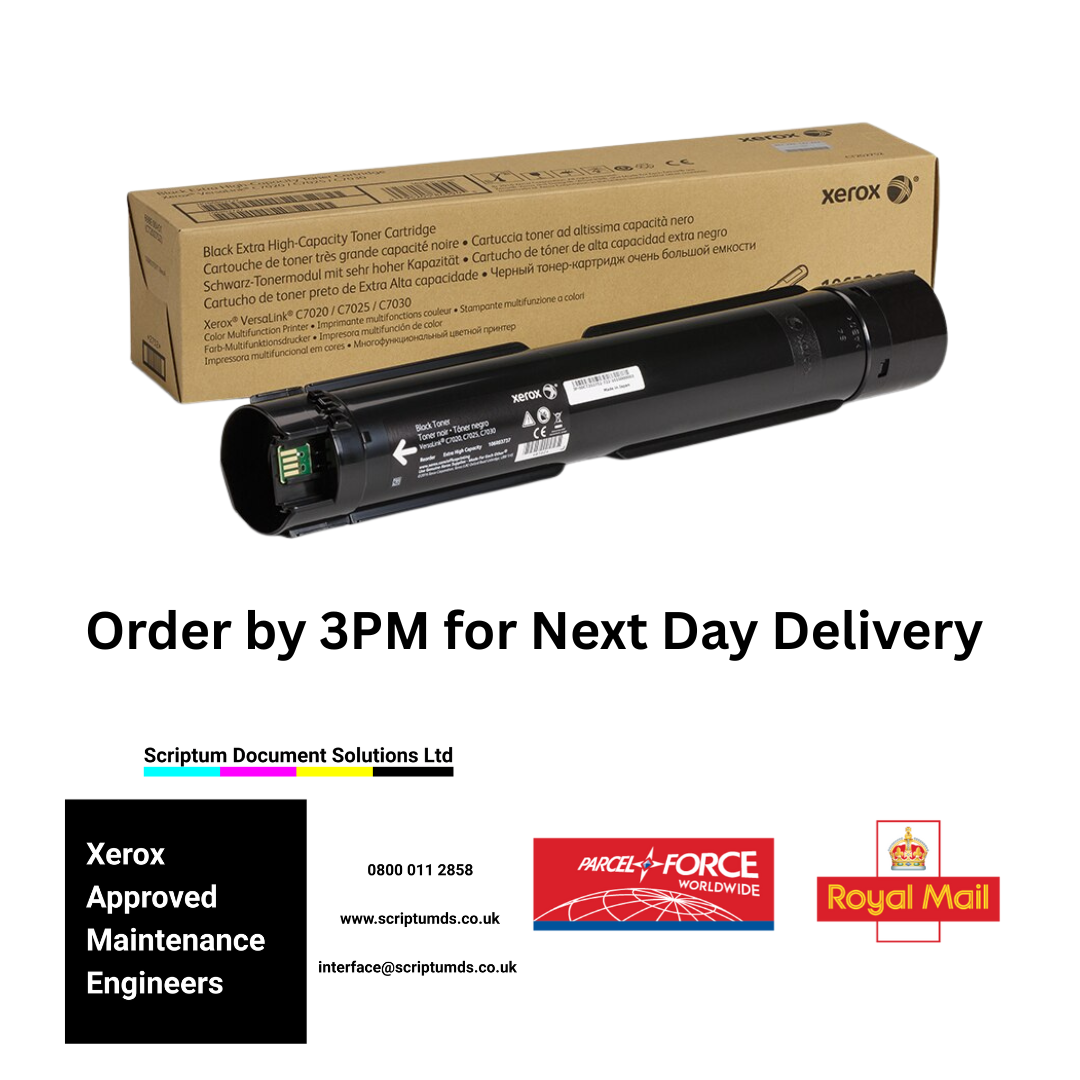 Xerox High Capacity Black Toner Cartridge (16,100 Pages) 106R03741 for VersaLink C7020 C7025 C7030