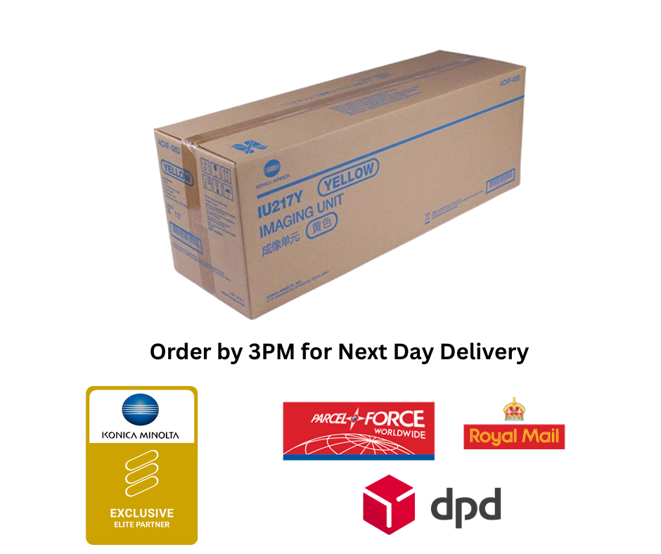 Konica Minolta IU217Y Imaging Unit Yellow (87,000 pages) for bizhub C257i - ACVF08D