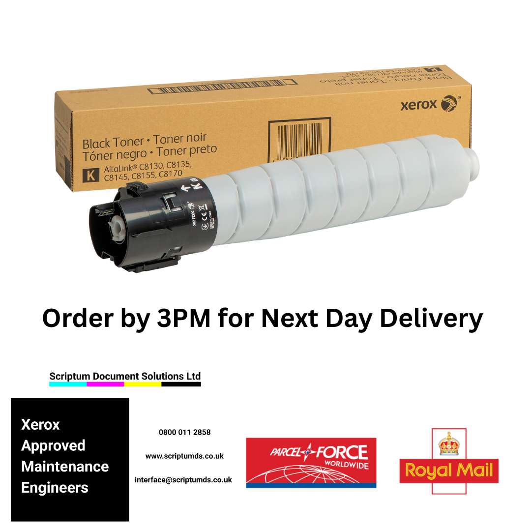 Xerox 006R01746 AltaLink C81XX & C82XX BLACK Toner Cartridge (36,000 Pages)