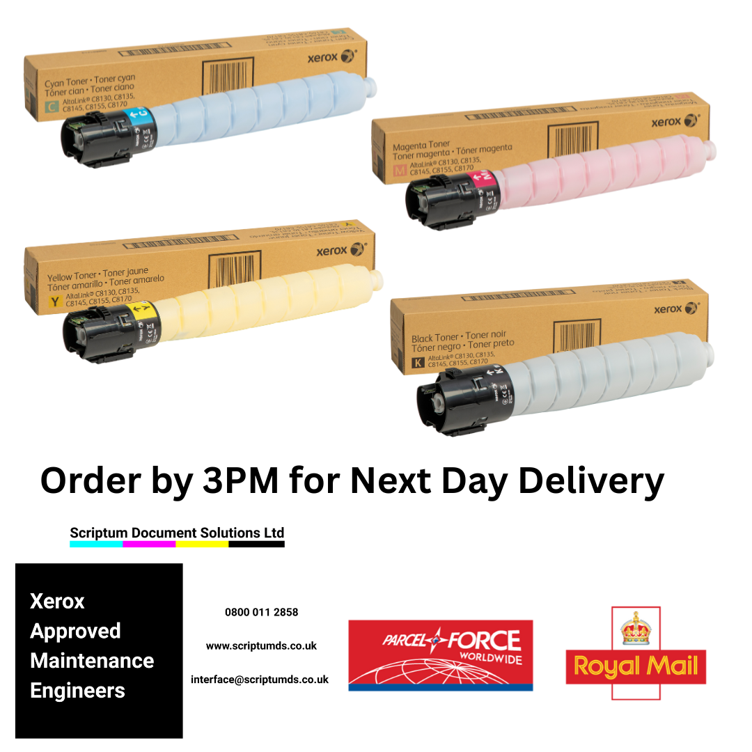 Xerox AltaLink C81XX & C82XX CMYK Toner Set