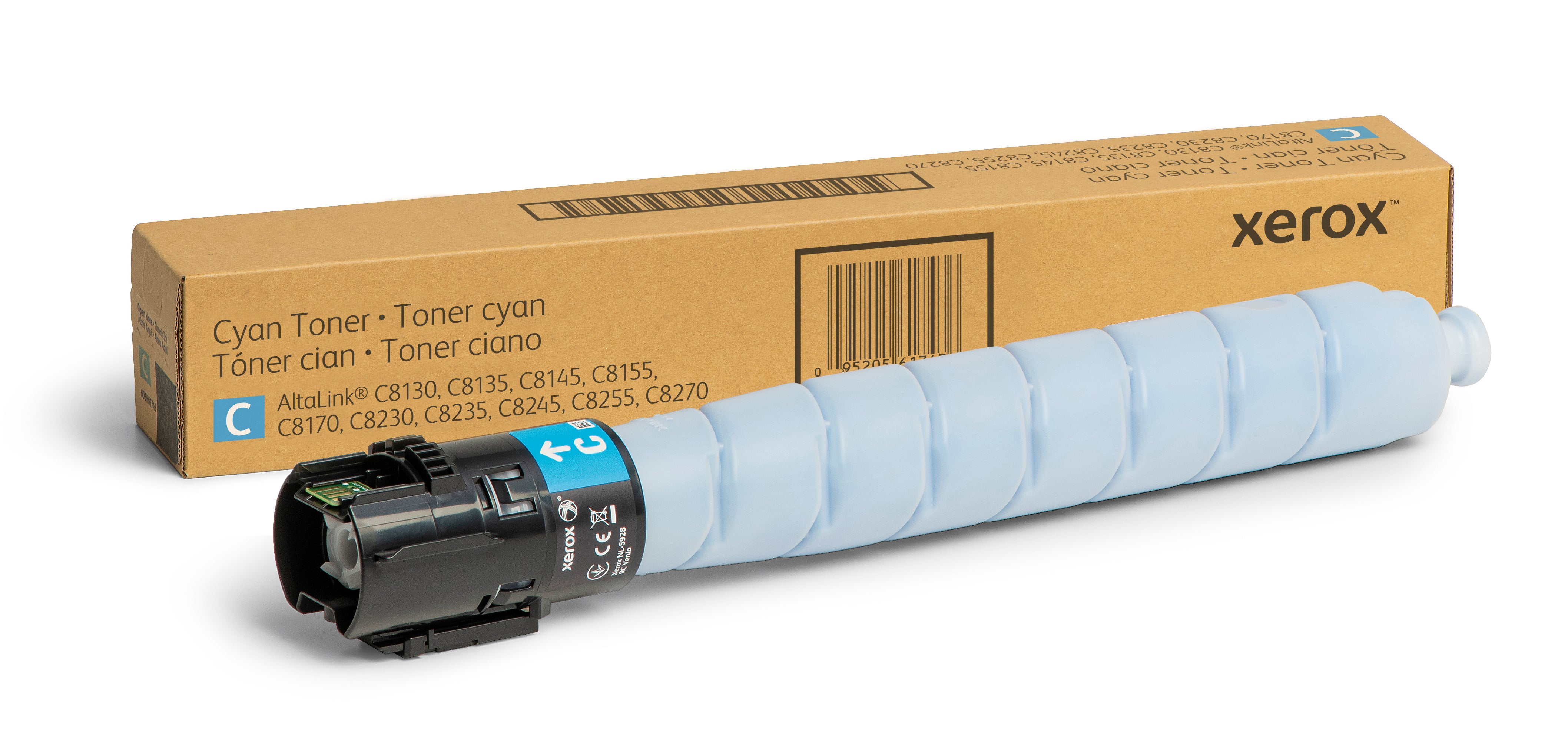 Xerox 006R01747 AltaLink C81XX & C82XX CYAN Toner Cartridge (21,000 Pages)