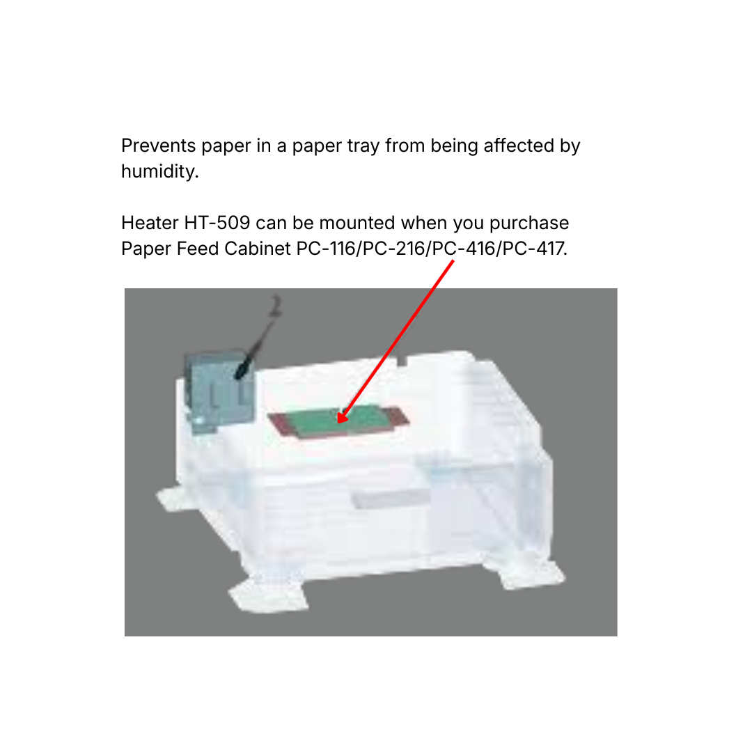 Konica Minolta HT-509 Heater for PC-116 / 216 / 416 / 417 - A4NHWY4