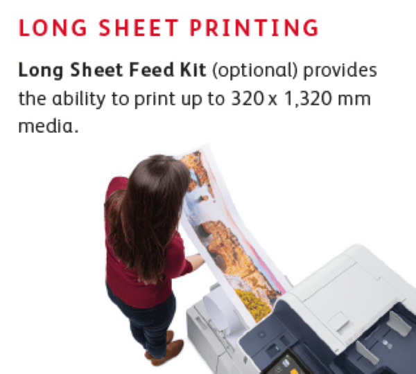 Long Sheet Feed Kit (Banner Printing) for AltaLink B81XX and C81XX Models - 497K20630