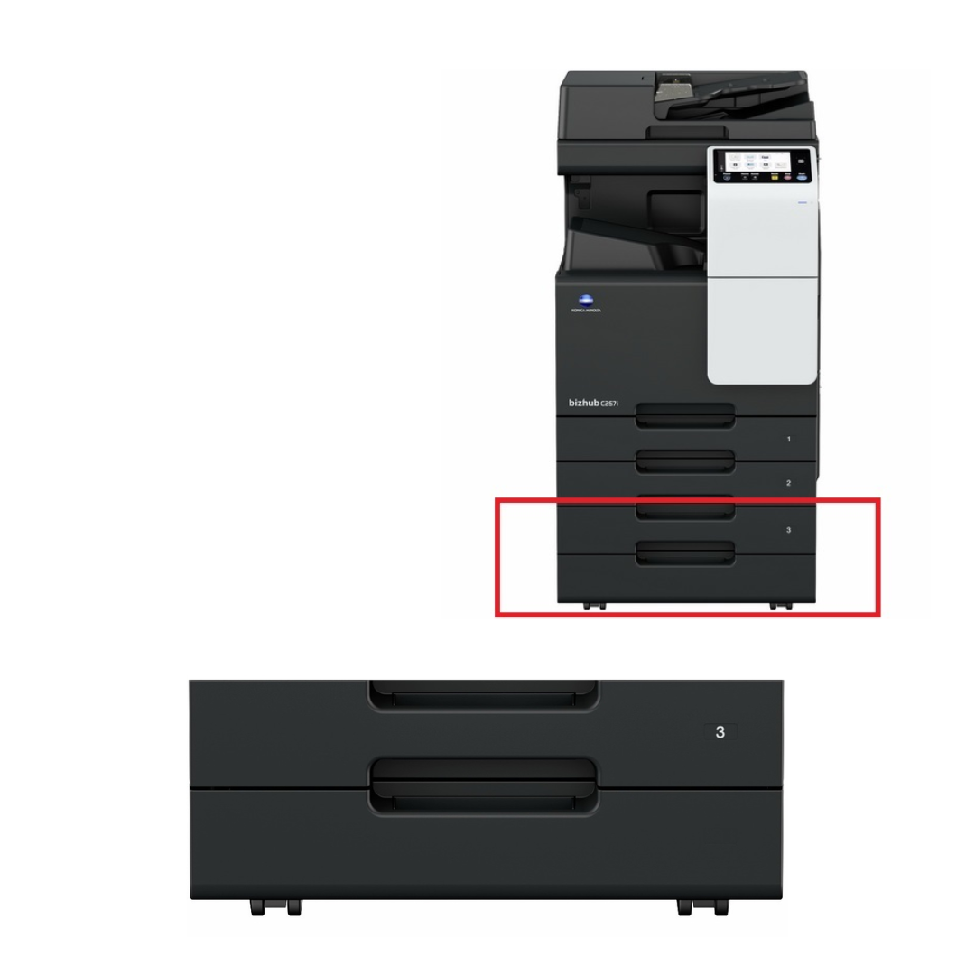 Konica Minolta PC-118 Universal Tray - ACVGWY1