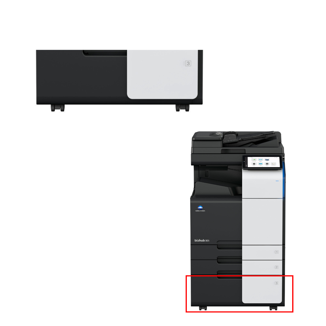 Konica Minolta PC-416 Large Capacity Tray - AAV5WY9