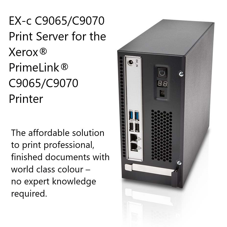Pre-owned Xerox PrimeLink C9065 – EX-c Fiery & Catch Tray – 103k Meter