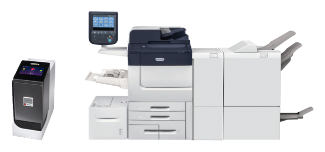 Pre-owned Xerox PrimeLink C9070 – External Fiery + Pro Booklet Maker