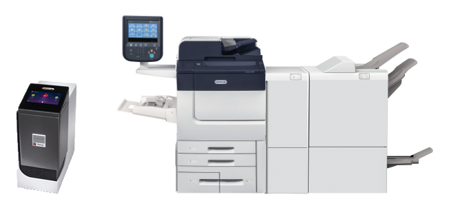 Xerox PrimeLink C9065 with External Fiery and Pro Booklet Maker