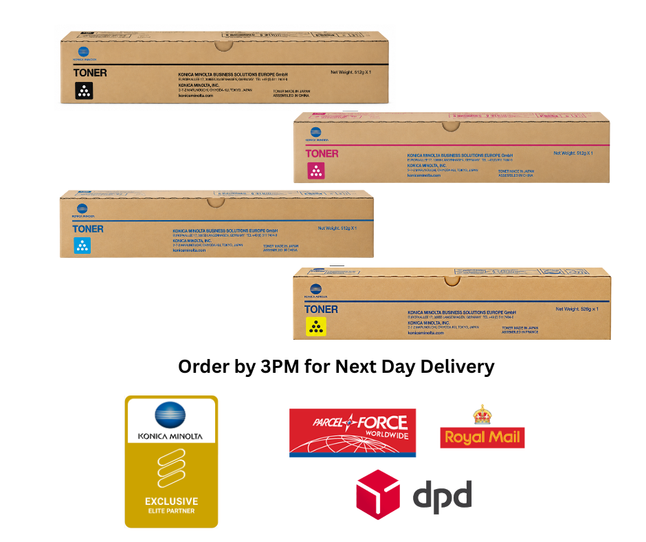 Konica Minolta TN331 CMYK Set Toner Cartridge for bizhub C268i
