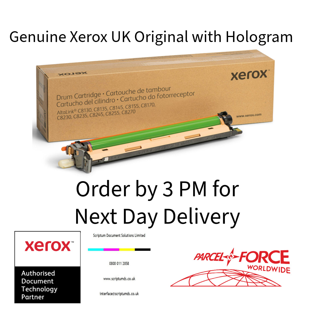 Xerox 013R00681 AltaLink C8100 & C8200 Series Drum Cartridge (180,000 pages) - Genuine Original