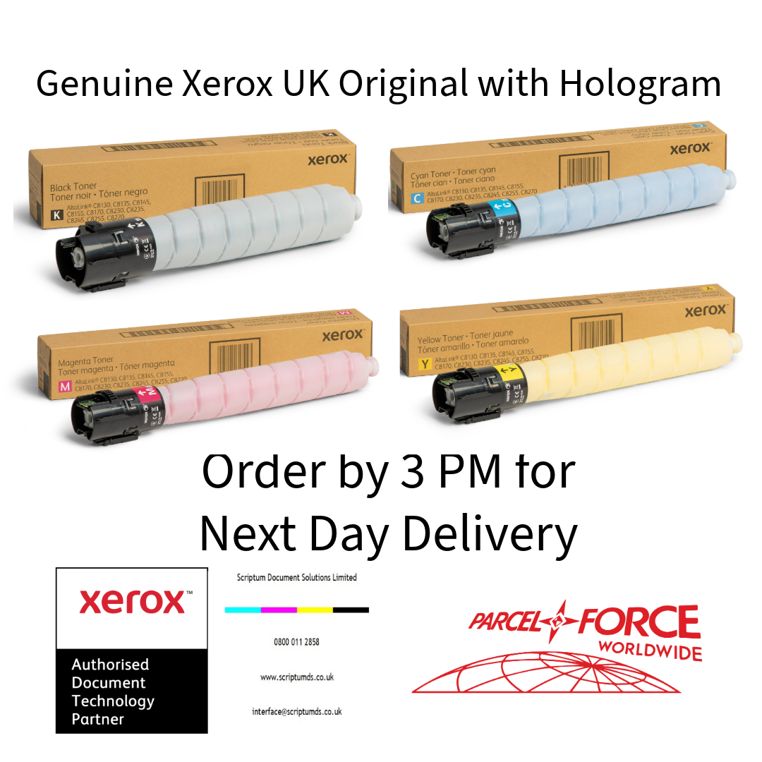 Xerox AltaLink C81XX & C82XX CMYK Toner Set