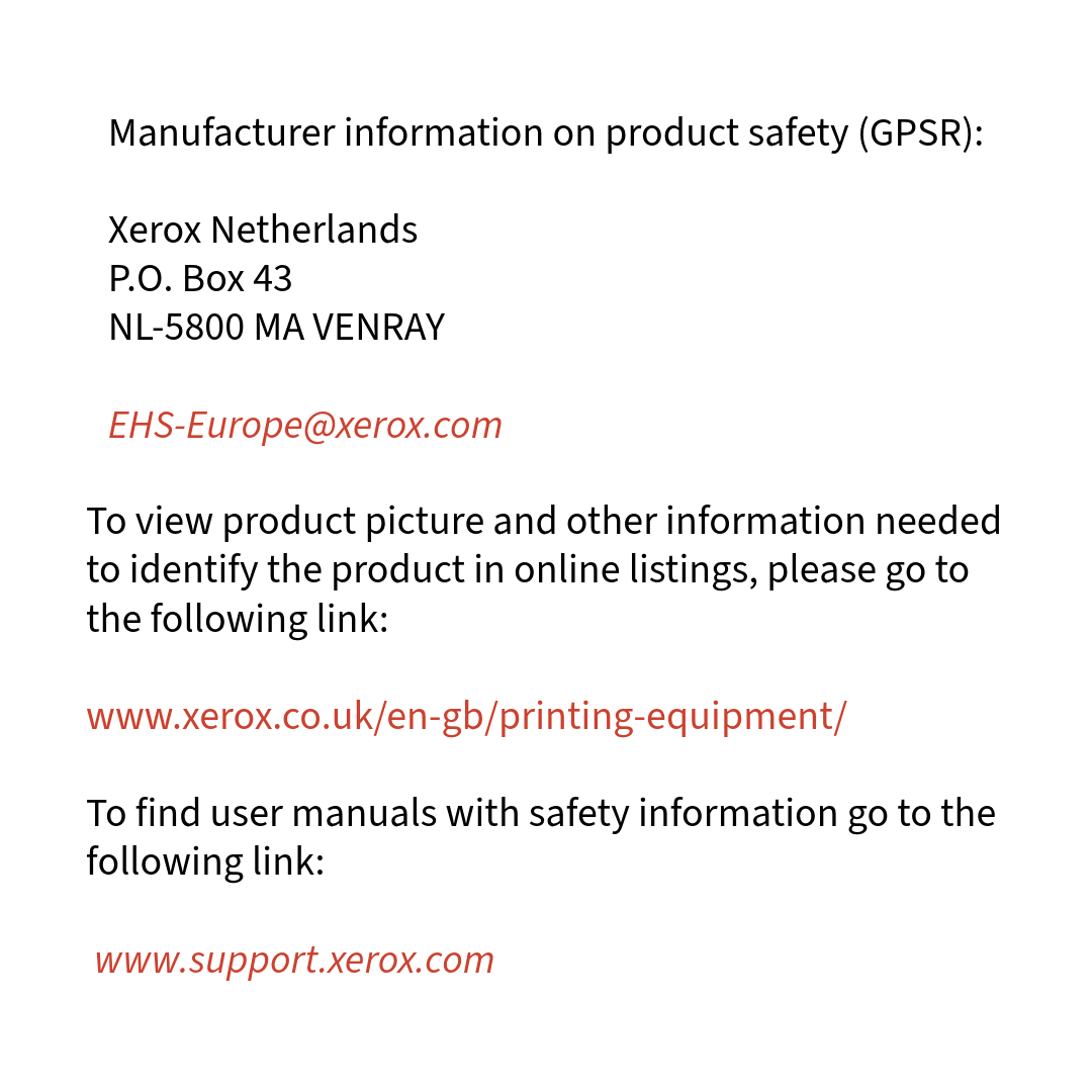 Xerox XLS OHCF Support Kit - 497K19162