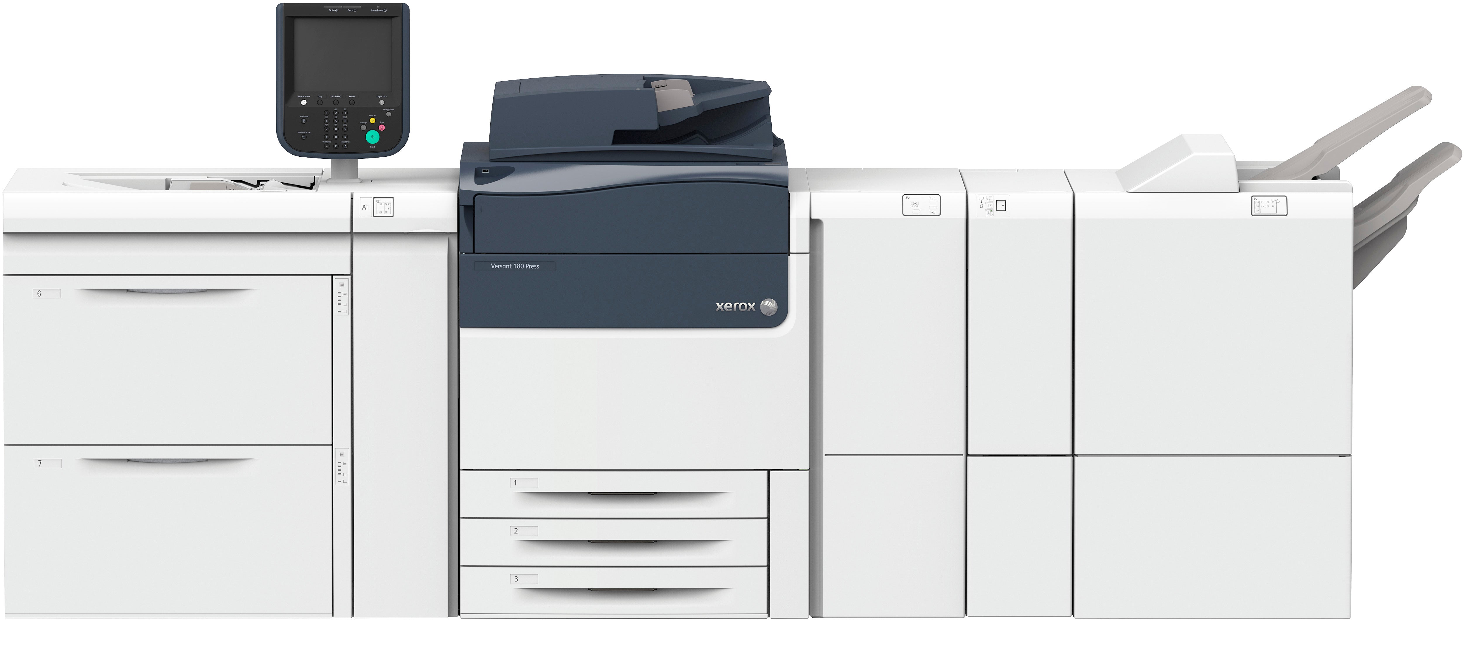 Xerox Versant 180 Digital Press - External Fiery / Dual Hi-Cap & Pro Booklet Maker