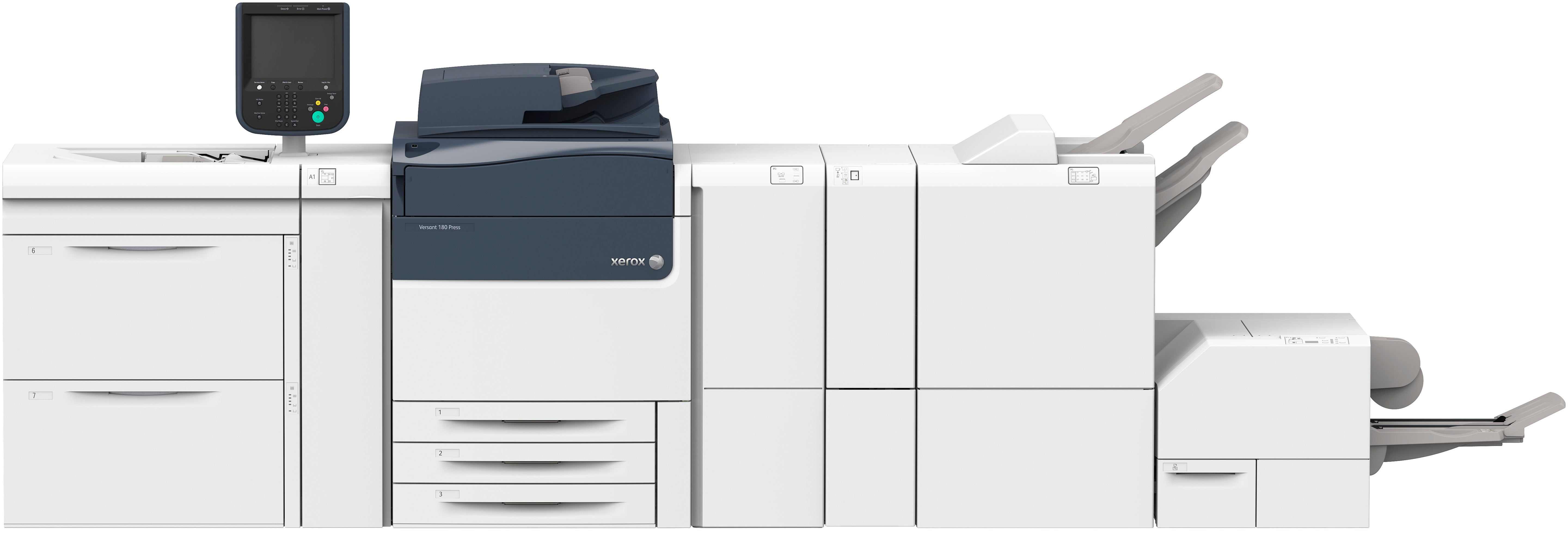 Xerox Versant 180 Digital Press - External Fiery / Dual Hi-Cap & Pro Booklet Maker