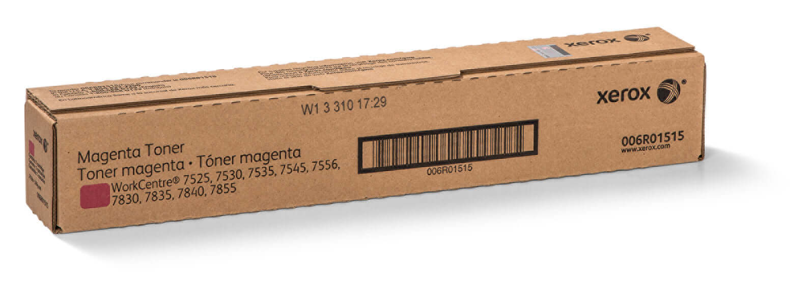 Xerox Magenta Toner Cartridge (15,000 Pages) 006R01515 for WorkCentre 7530/7535/7545/7556/7830/7835/7845/7855/7830i/7835i/7845i/7855i/7970/7970i-Scriptum Supplies