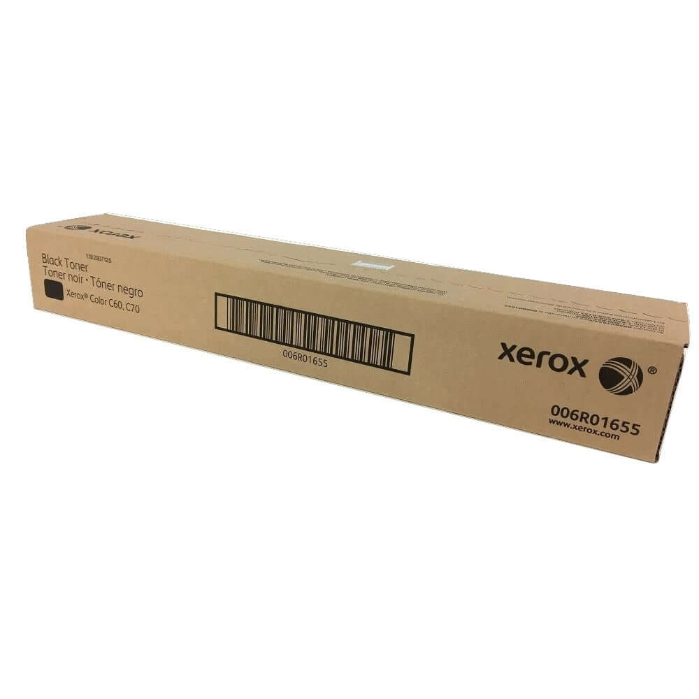Xerox Black Toner Cartridge (30,000 Pages) 006R01655 fits Color C60 / C70