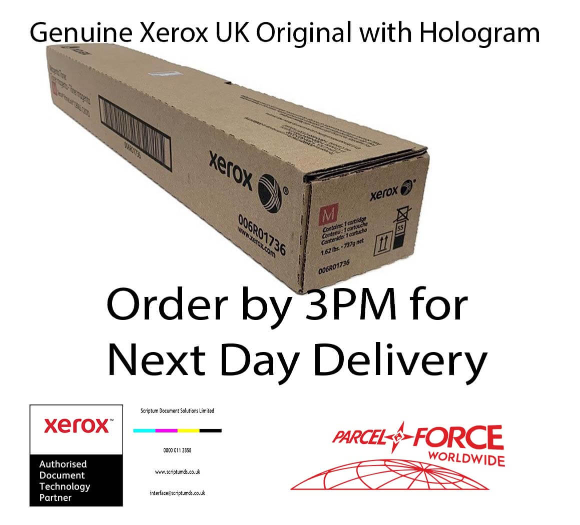 Xerox Magenta Toner Cartridge (32,000 Pages) 006R01736 for PrimeLink C9065 / C9070