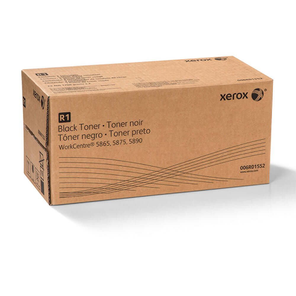 Xerox Black Toner Cartridge (2 in a pack) (110,000 Pages) 006R01552 for WorkCentre 5865/5875/5890/5865i/5875i/5890i-Scriptum Supplies
