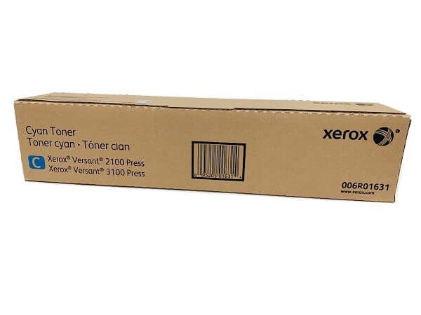 Xerox Cyan Toner Cartridge (97,500 Pages) 006R01631 for Versant 2100/3100-Scriptum Supplies