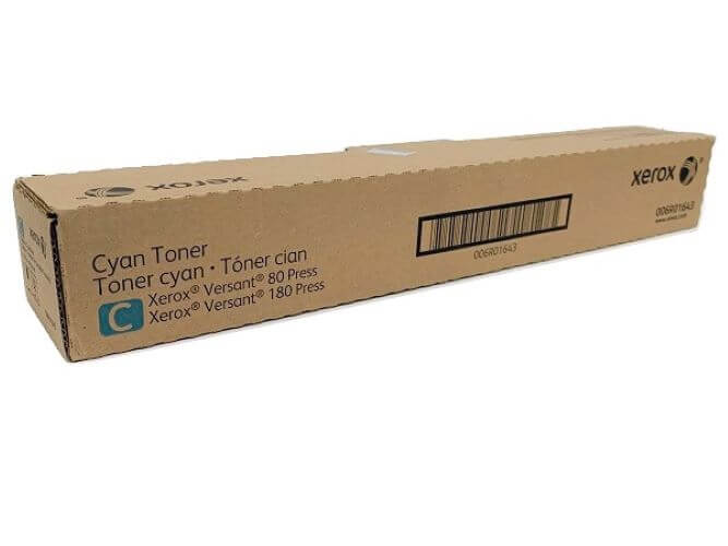 Xerox Cyan Toner Cartridge 006R01643 for Versant 80 / 180 / 280