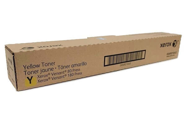 Xerox Yellow Toner Cartridge (33,000 Pages) 006R01645 for Versant 80/180-Scriptum Supplies