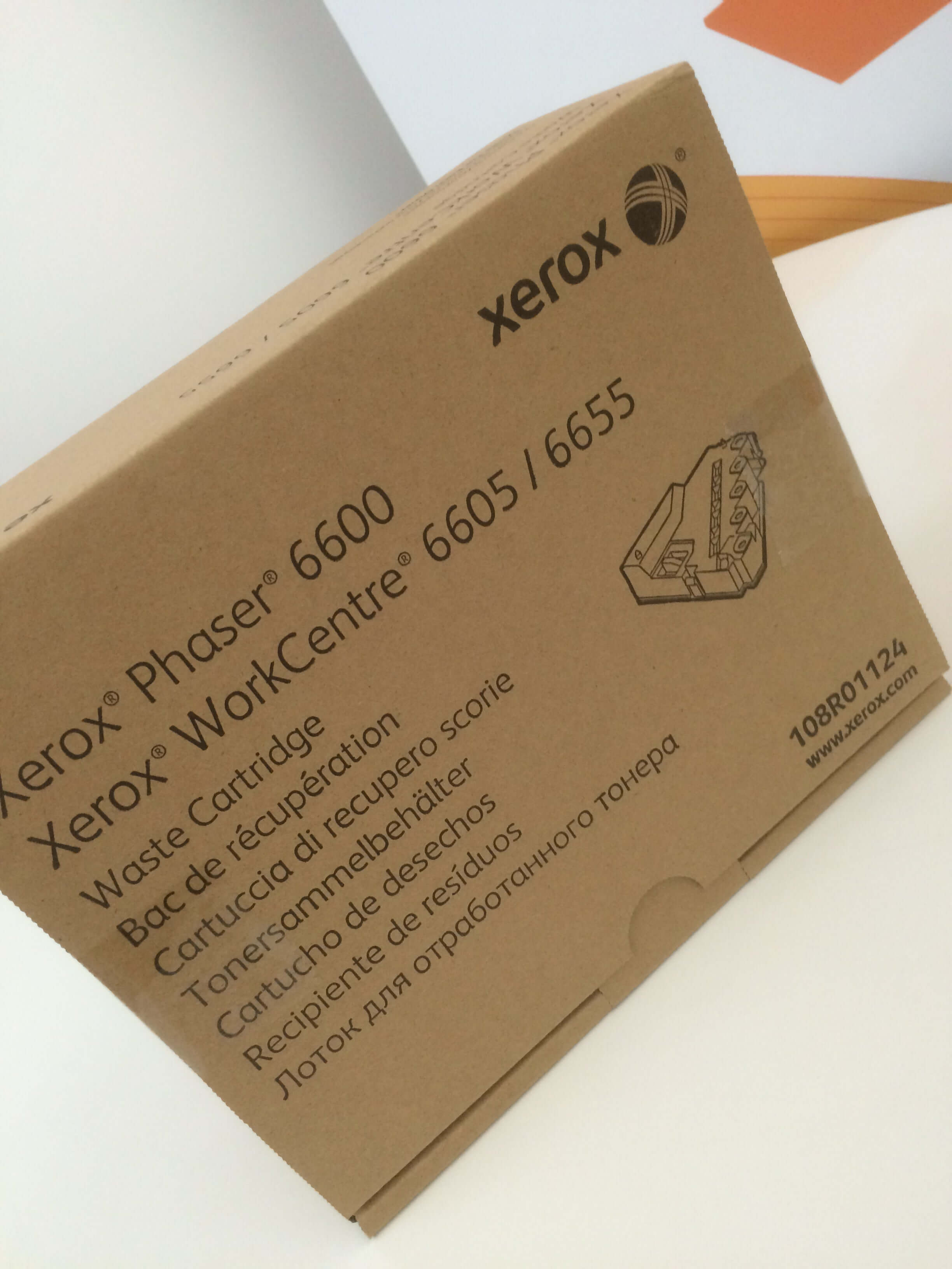 Xerox 108R01124 Waste Toner Cartridge - fits VersaLink C405 / Phaser 6600 / WorkCentre 6605 / 6655 / 6655i