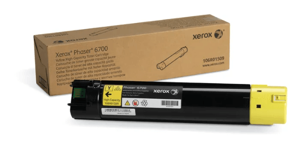 Xerox Genuine Phaser 6700 Yellow High Capacity Toner Cartridge (12,000 pages) - 106R01509-Scriptum Supplies